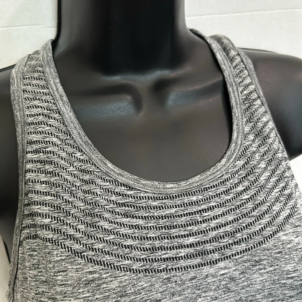 Nike racerback heather gray small